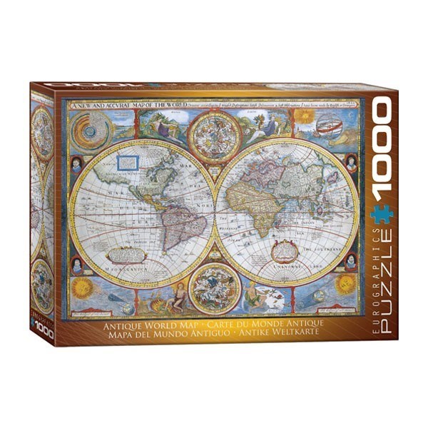تصویر  (6000-2006) Antique World Map
