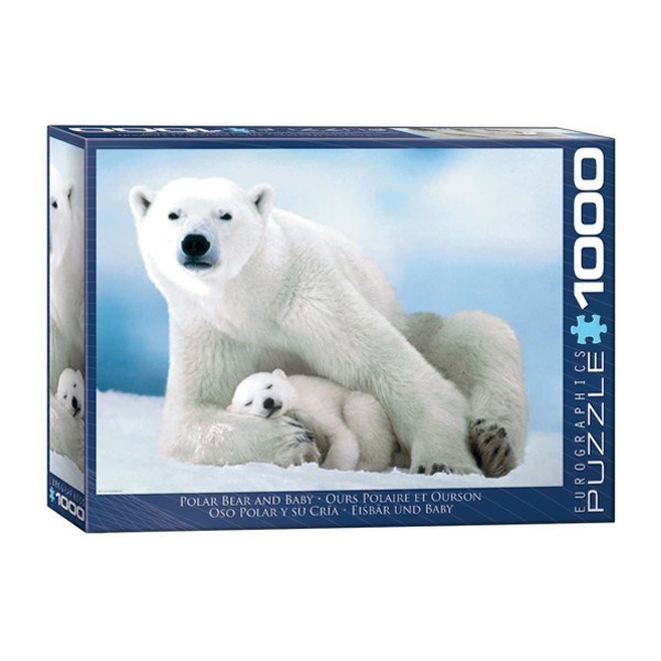 تصویر  (6000-1198)Polar Bear & Baby