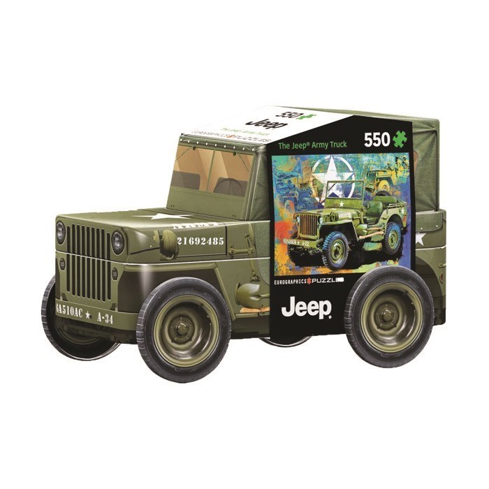 تصویر  (8551-5598) Military Jeep Tin