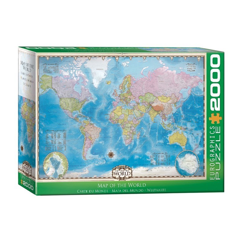 تصویر  (8220-0557)Map of the World