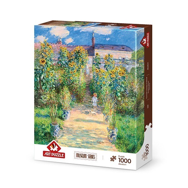 تصویر  (5251)The Artist's Garden at Vétheuil, 1881
