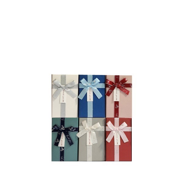 تصویر  (011-4) جعبه كادو مستطيل تك سايز 6 رنگ