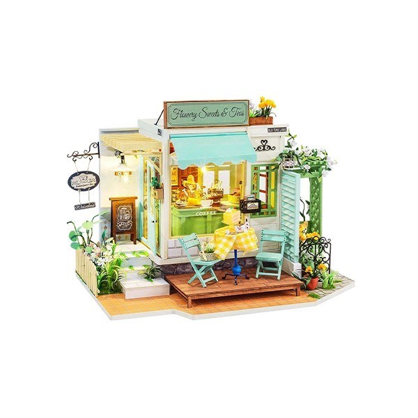 تصویر  بازي مينياتوري روبوتايم مدل شيريني و چاي گلدارFlowery Sweets & Teas DG146