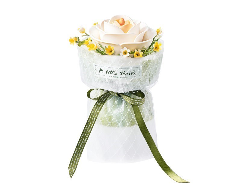 تصویر  بازي مينياتوري روبوتايم مدل كامليا صورتي Pink Camellia AF011